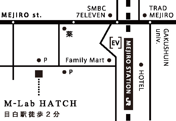 オーディション会場地図